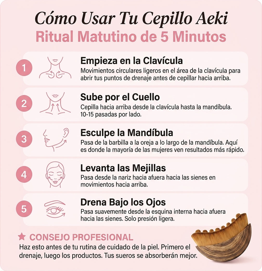 Afinelle™ Cepillo facial linfático