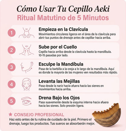Afinelle™ Cepillo facial linfático